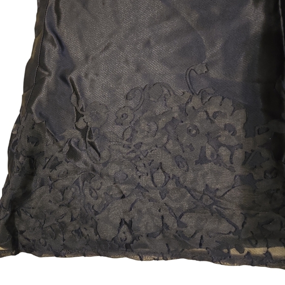 Sisley Black Skirt With Lace Detailing IT Size 42 US size S - Picture 8 of 8